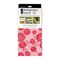 Contemporary Home Living; Contemporary Home Living Dahlia Floral Refrigerator Liner Rolls - 24" - White and Red - Set of 2; Category:Kitchen Utensils; Image:2